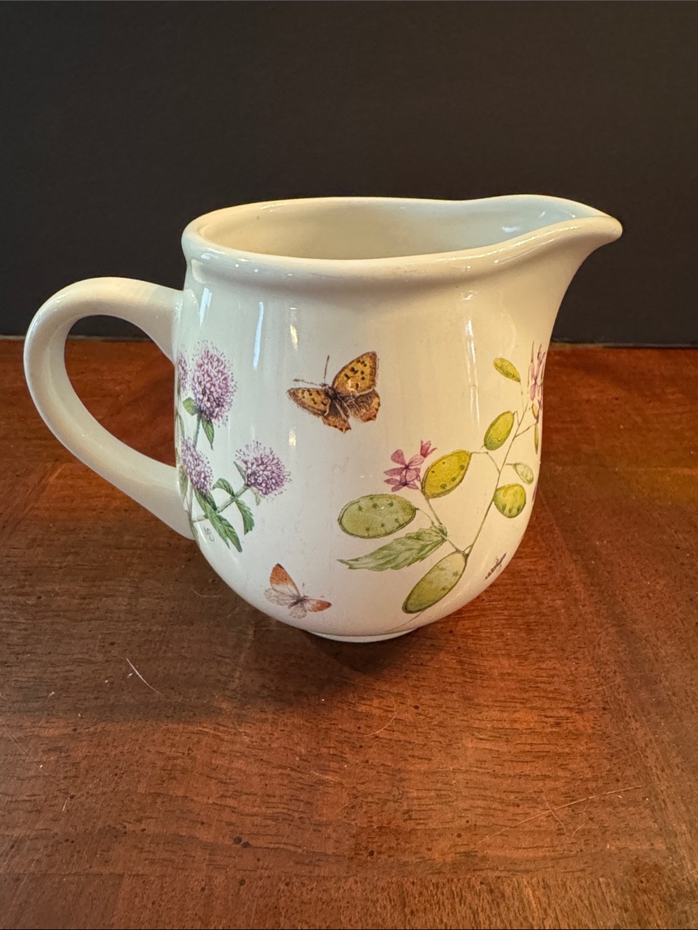 Hallmark Marjolein Bastin Wildflower Meadow Creamer for Coffee Tea